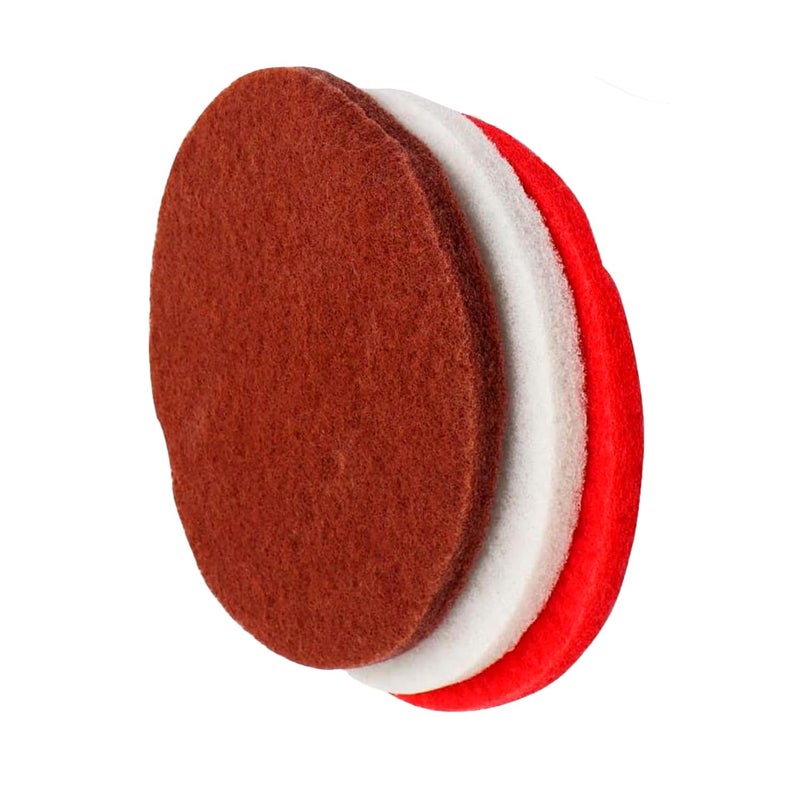 PROLUX Replacement Pad Set for 13" Core, Compatible with 2022 and Newer Models, Includes Scrubbing and Polishing Pads - Image 2